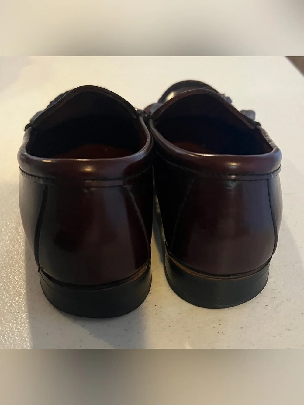 Dexter Boys Burgundy Tassel Loafers